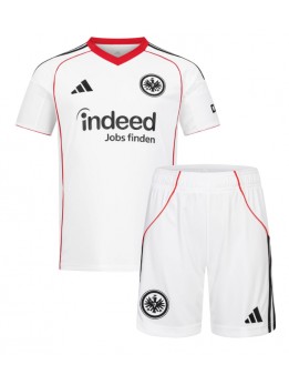 Billige Eintracht Frankfurt Bortedraktsett Barn 2025-26 Kortermet (+ Korte bukser)